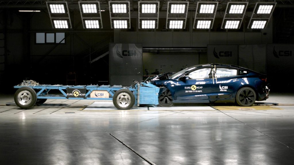 Tesla Model 3 Earns Top Safety Rating Under Tougher Euro NCAP Protocols