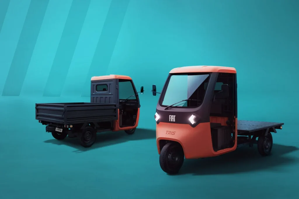 Fiat Launches TRIS Electric Three-Wheeler for Urban Delivery in Africa and Middle East