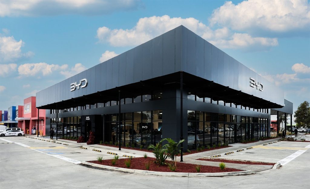 BYD Overtakes Tesla Again in Europe February Registrations BYD Dealer Logo