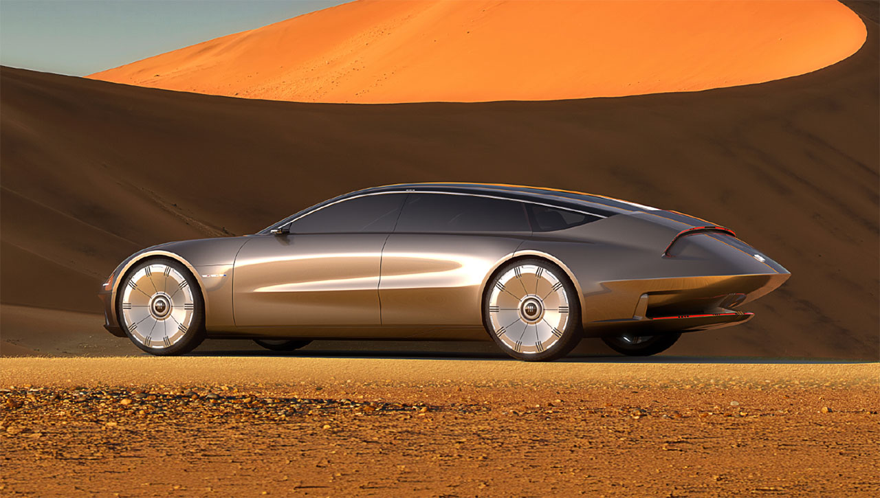 Buick Electra Orbit concept electric sedan