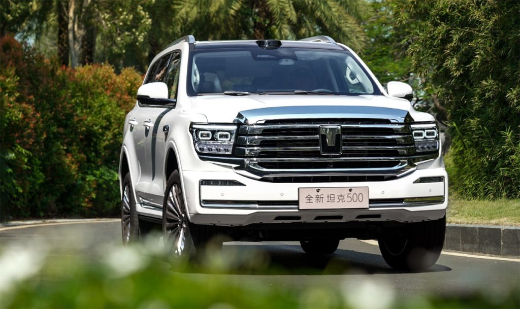 Great Wall’s Tank Brand to Start Pre-Sales of Updated Tank 500 SUV on August 11 GWM Tank 500