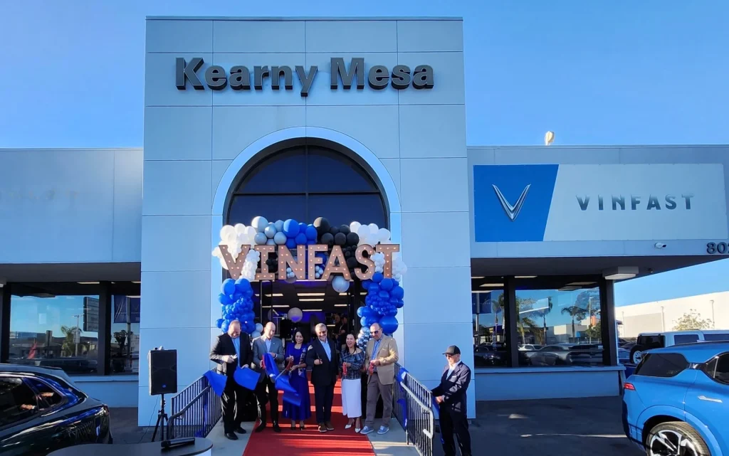 VinFast Opens First California Dealership as U.S. Expansion Gains Pace