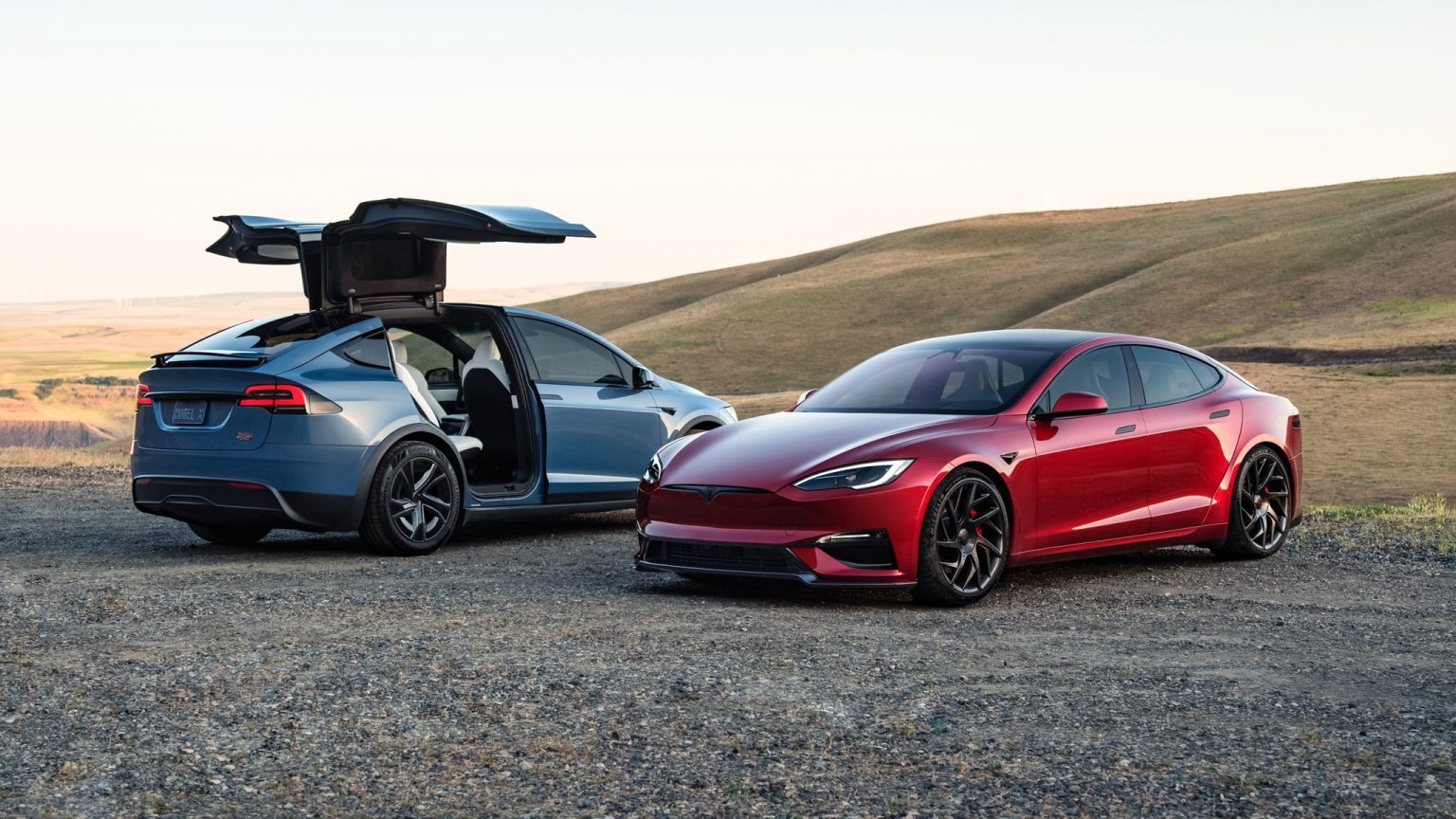 Tesla Model S and Tesla Model X
