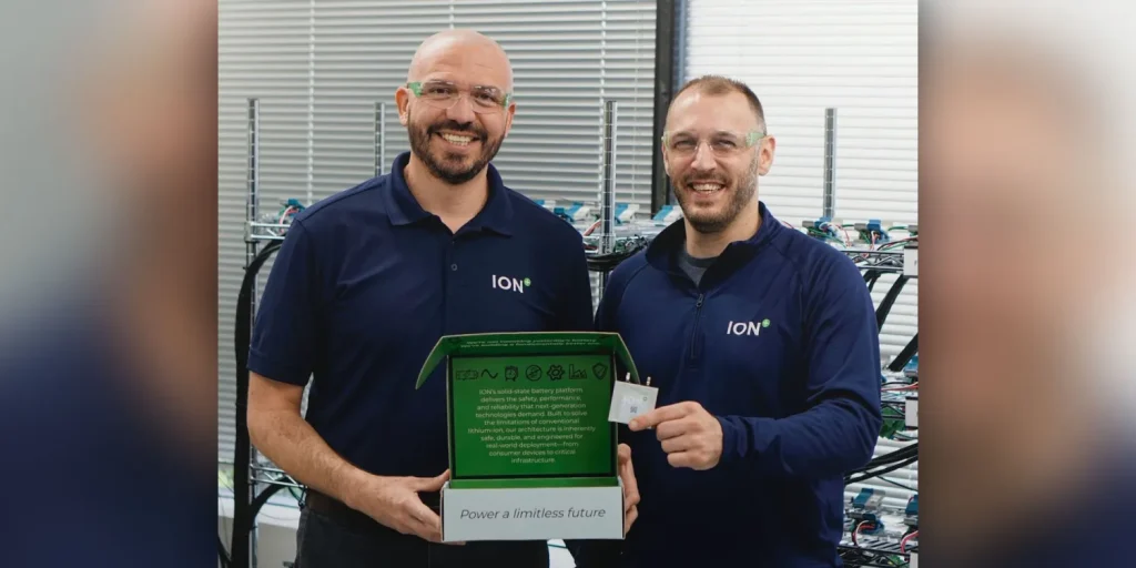 ION Storage Ships First Commercial Solid-State Batteries to Consumer Electronics Firms