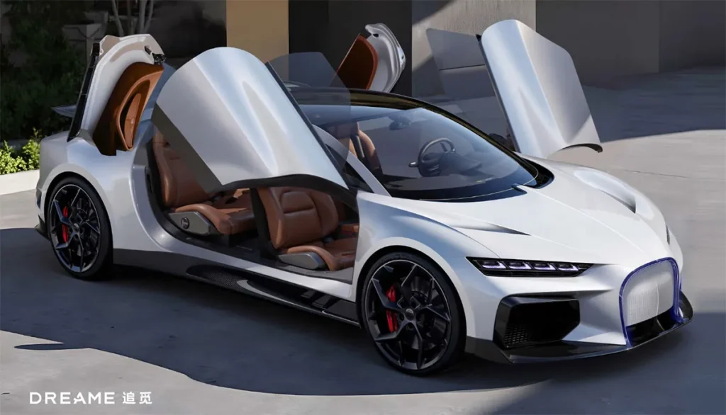 China’s Dreame Unveils First EV Rendering, Plans Luxury Models Under Two Brands