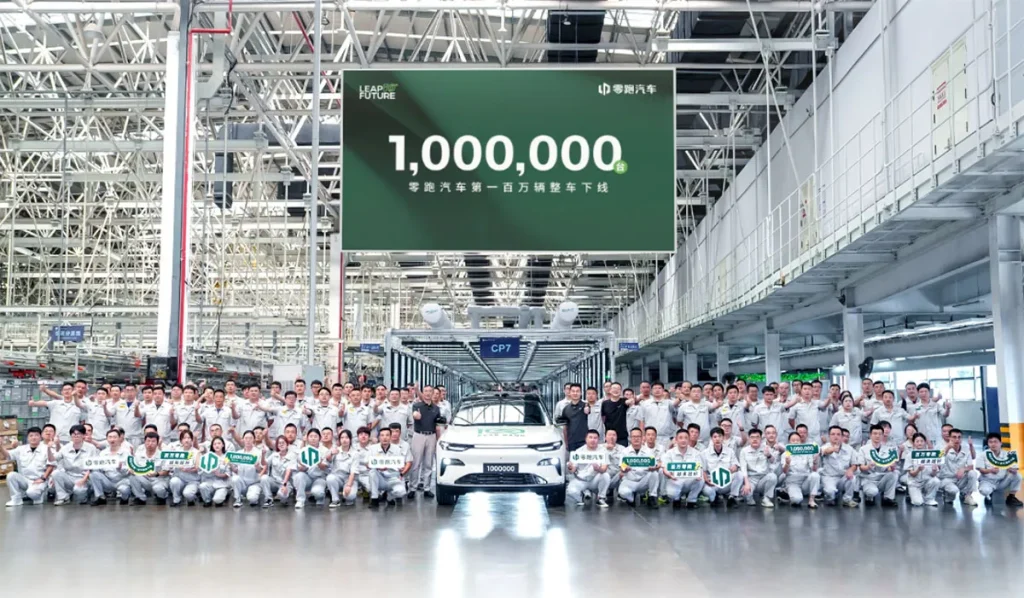 Leapmotor Hits One-Million Vehicle Production Milestone