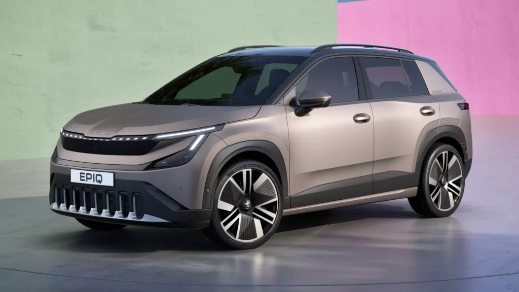 Skoda Unveils Epiq Compact EV with 425 km Range, Priced Near Kamiq