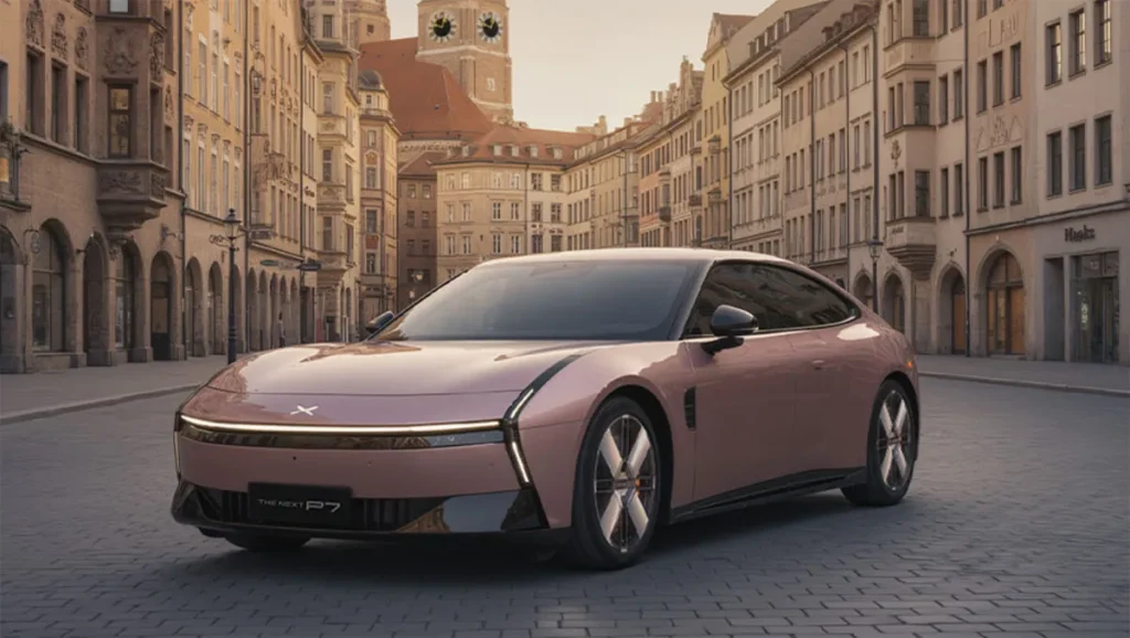 Xpeng P7 Europe