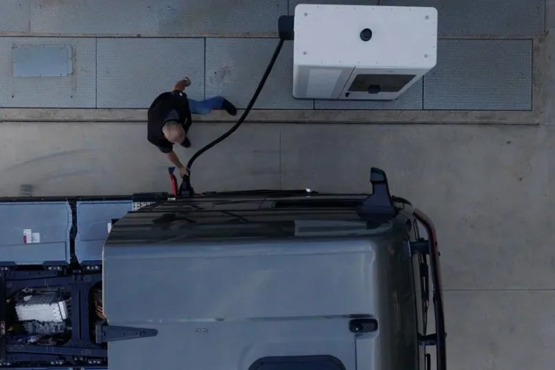 MAN, ABB Report Progress in Megawatt Truck Charging Tests