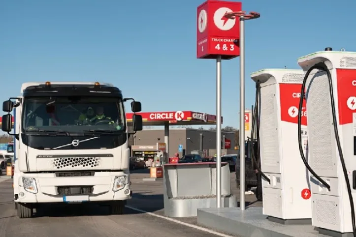 Circle K Opens Sweden’s First 1MW EV Charger for Heavy Vehicles