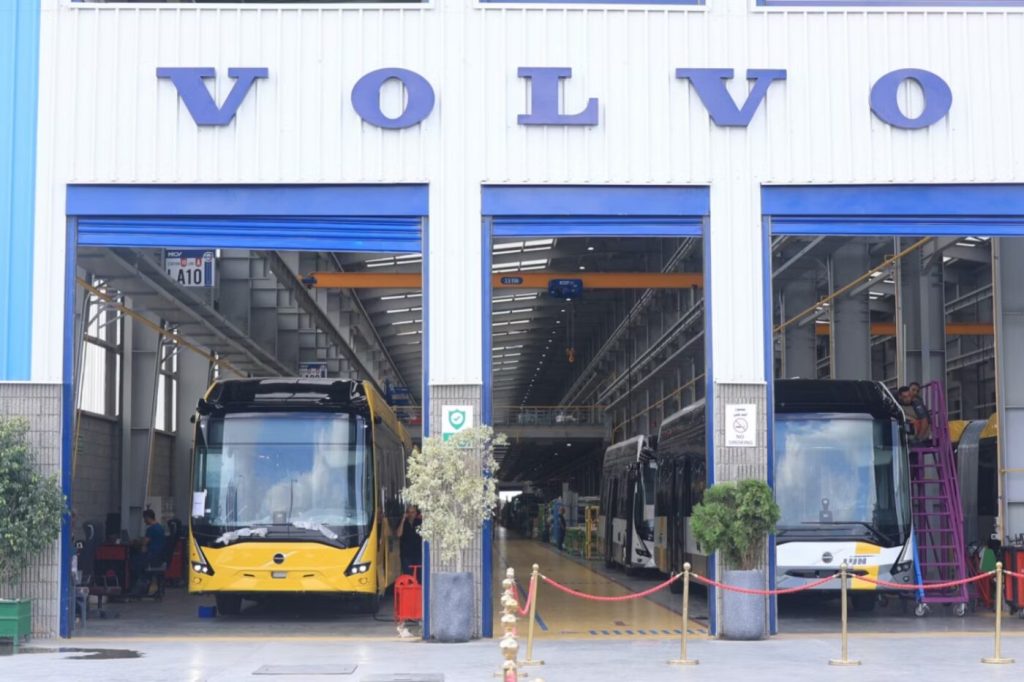 Volvo Buses and MCV Open Electric Bus Production Line in Egypt