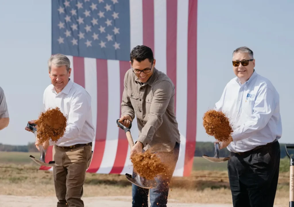 Rivian Officially Breaks Ground On $5 Billion Georgia EV Factory