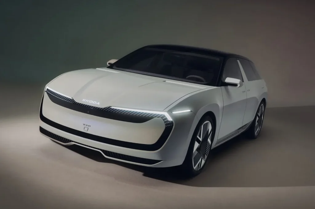 Skoda Previews Vision O Electric Estate Concept With 800-Volt Platform