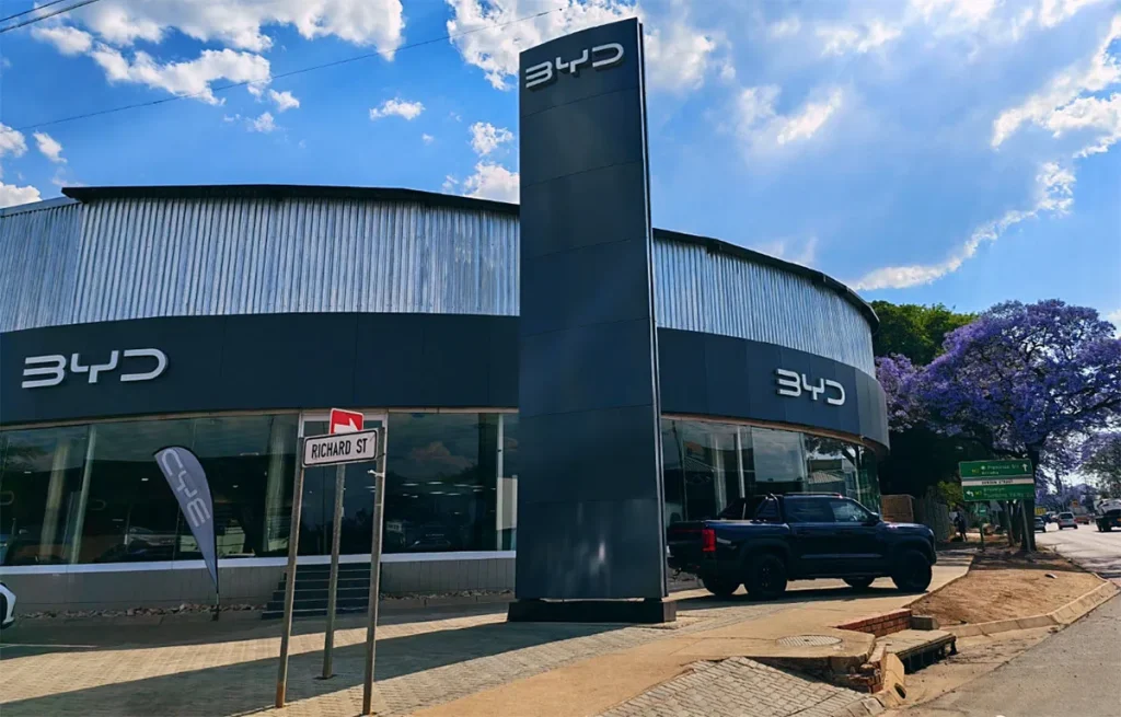 BYD to Introduce 1,000 kW ‘Flash Charging’ Network in South Africa by 2026
