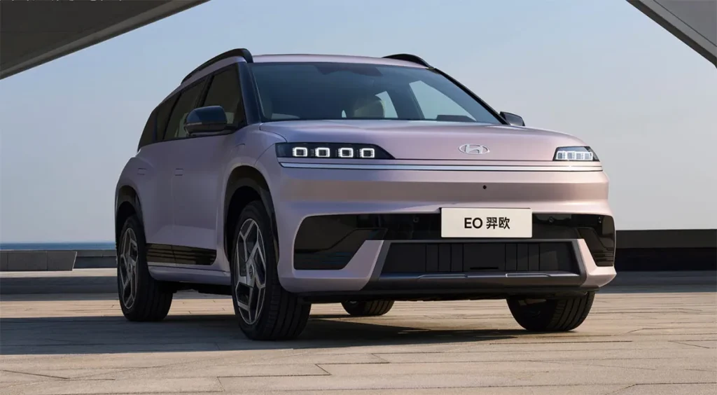 Beijing Hyundai Launches EO Compact SUV in China, Targeting EV Market Comeback