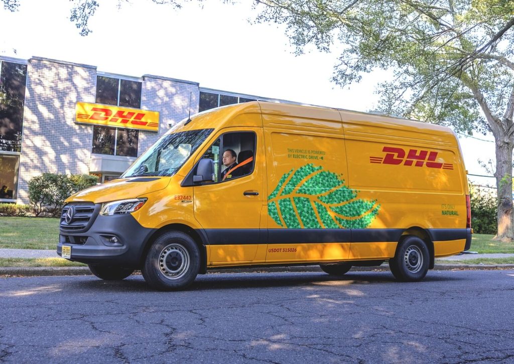 DHL Express Expands U.S. Fleet with 45 Mercedes-Benz eSprinter Electric Vans