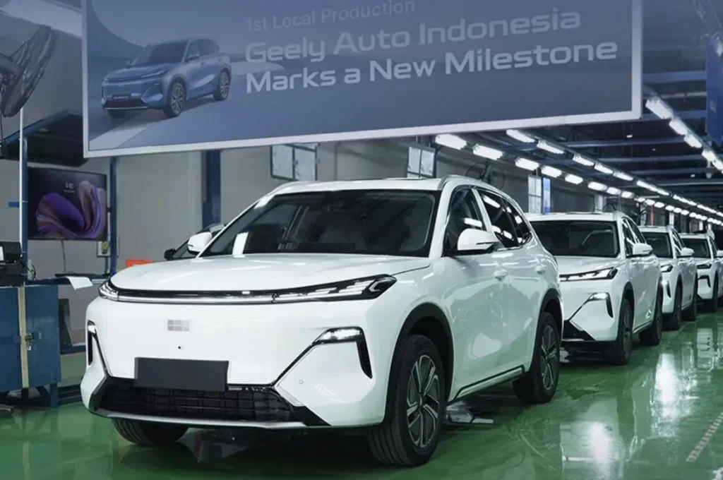Geely Begins Local Assembly of Starray EM-i Hybrid SUV in Indonesia