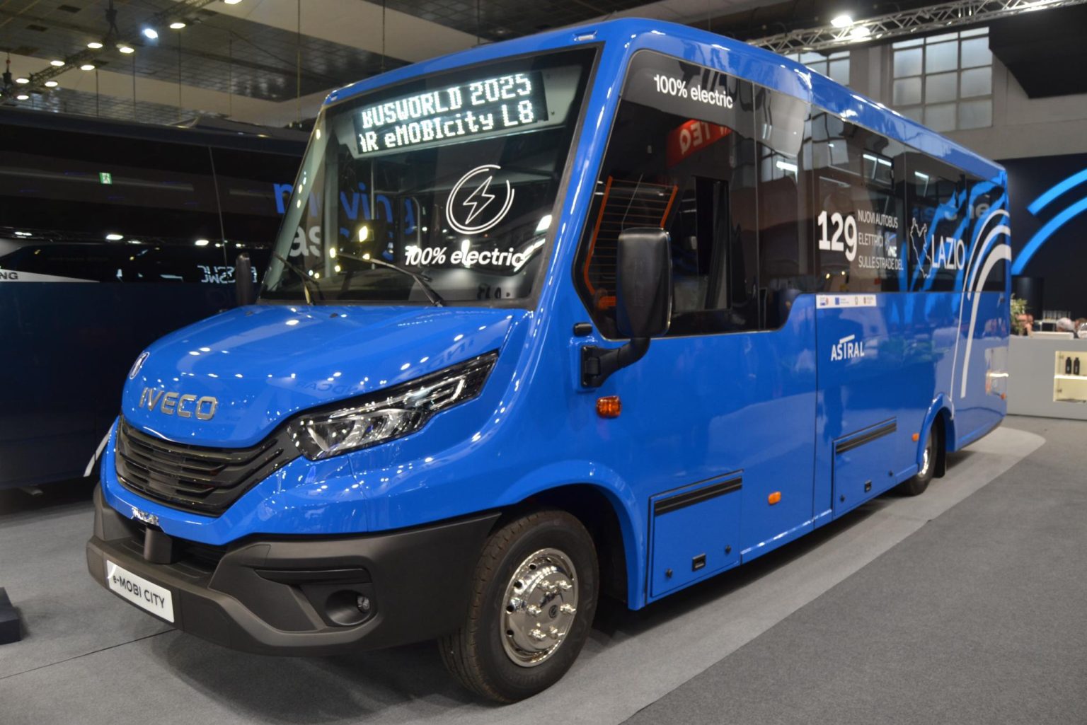 Iveco Bus Wins Order for 129 Electric Minibuses in Italy’s Lazio Region