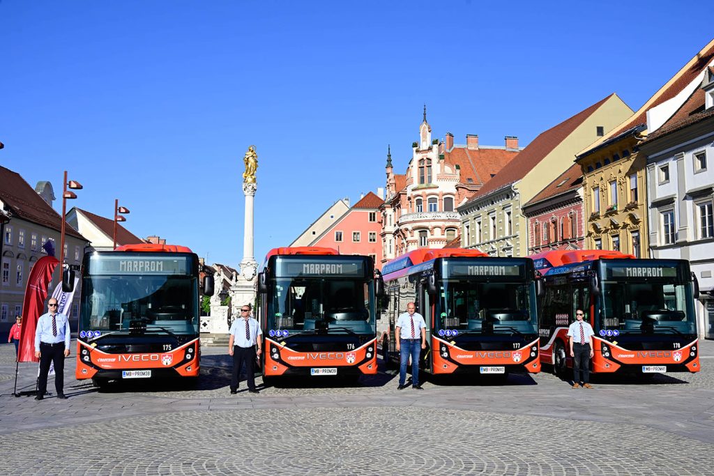 Maribor Expands Electric Bus Fleet with Four New IVECO BUS E-WAY Midibuses