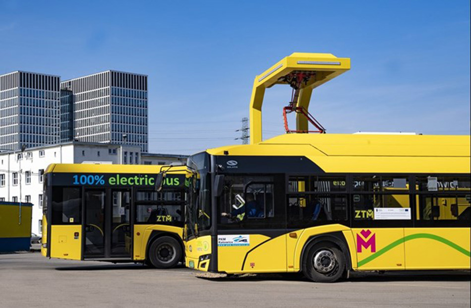 GZM Metropolis Orders 42 Solaris Electric Buses for Świerklaniec Fleet Expansion