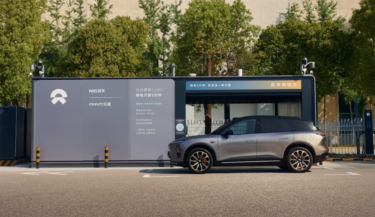 Nio Battery Swap 90 Million
