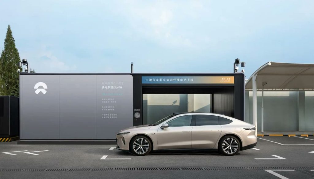 Nio Battery Swap 90 Million