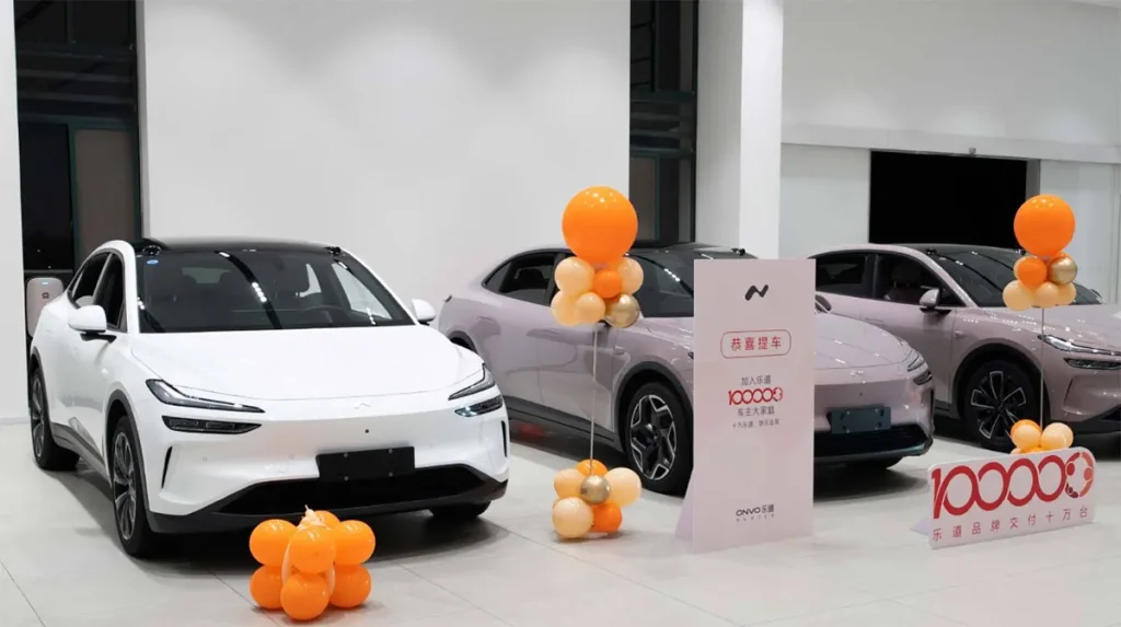 Nio’s Onvo Sub-Brand Reaches 100,000 Deliveries One Year After Launch