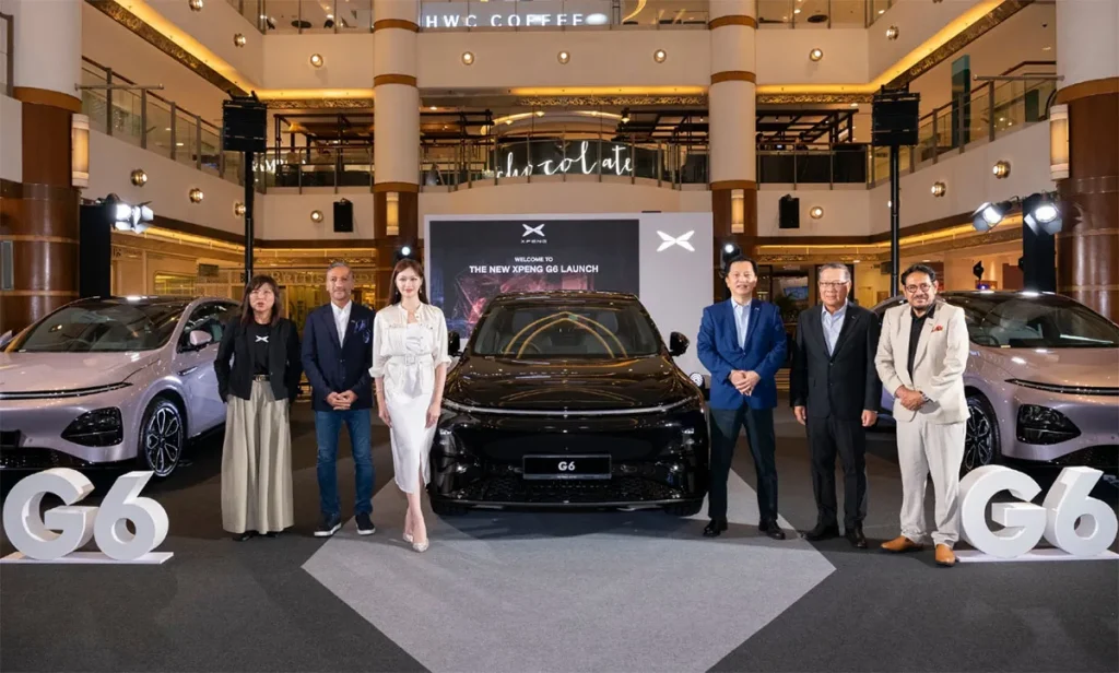 Xpeng Launches Updated G6 Electric SUV in Malaysia, Expanding Southeast Asian Presence Xpeng G6 Malaysia