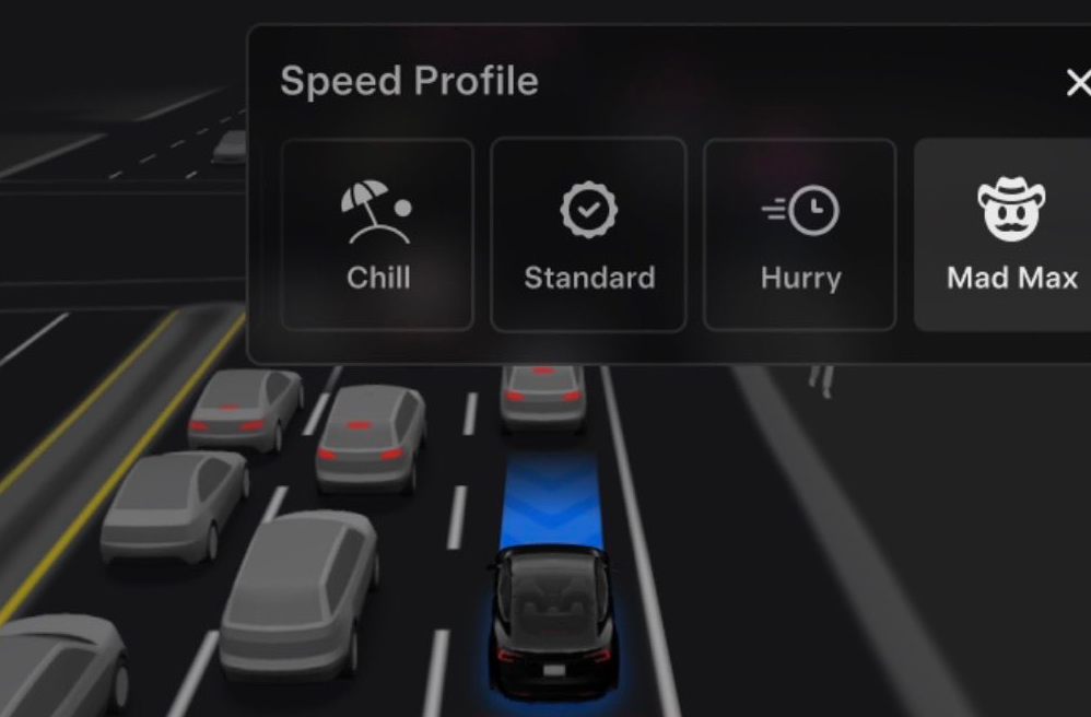Tesla Introduces ‘Mad Max’ Driving Profile in Full Self-Driving (Supervised) Version 14.1.2