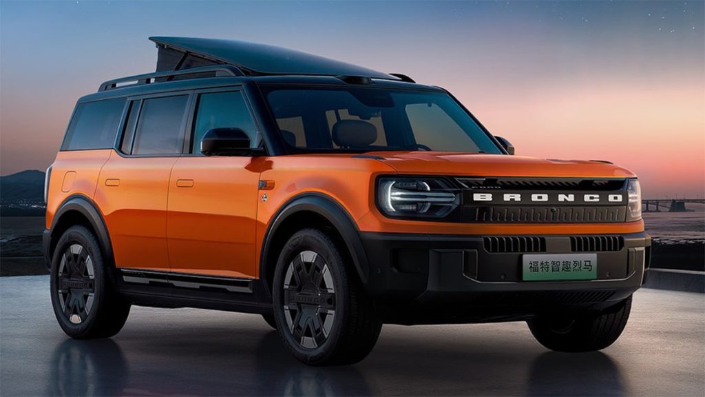 Ford Launches Electric Bronco Pre-Sales in China With Starting Price of RMB 229,800