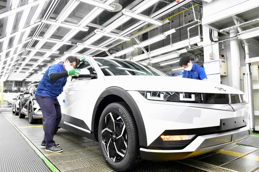 Hyundai Motor to Pause Ioniq 5 Production at Ulsan Plant Amid Weak EV Demand