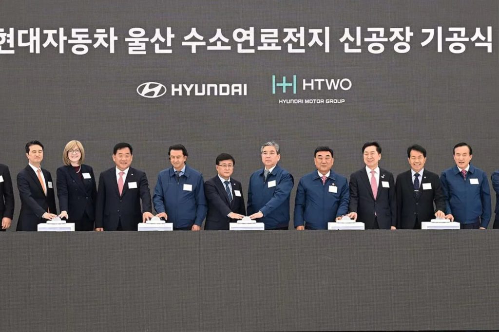 Hyundai Begins Construction of Hydrogen Fuel Cell Plant in Ulsan, Production to Start in 2027