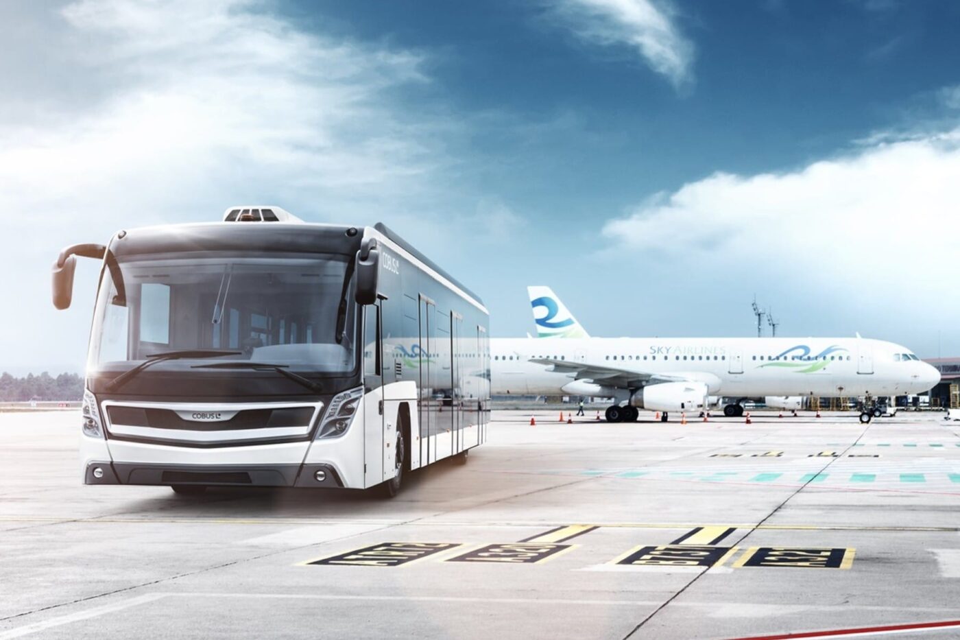 Vilnius Airport to Switch Fully to Electric Apron Buses From 2026