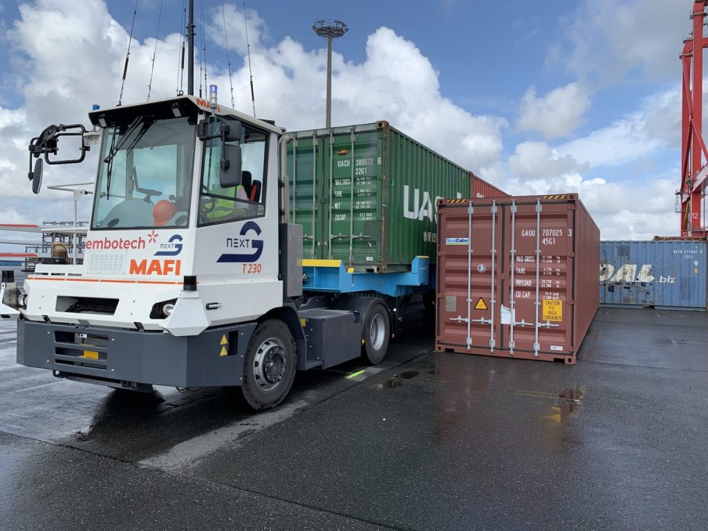EUROGATE, Embotech Complete Autonomous Tractor Pilot at Wilhelmshaven Terminal