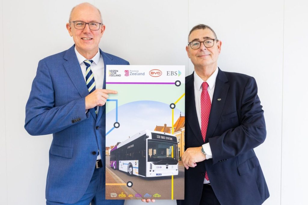 EBS Orders 73 BYD Electric Buses for Zeeland Fleet Expansion