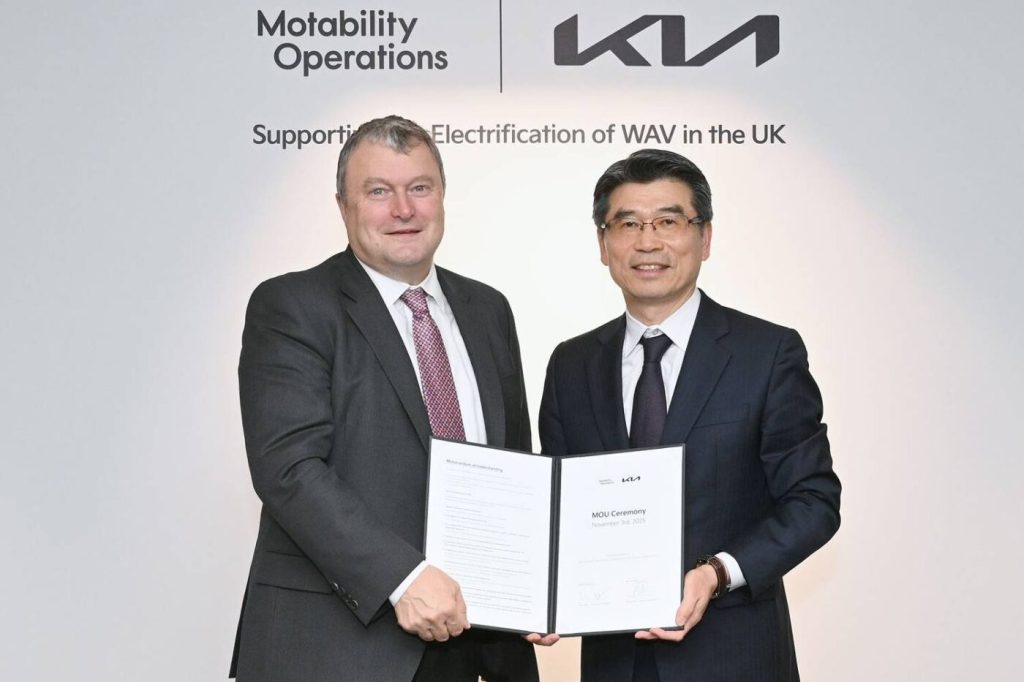 Kia and Motability Operations Partner to Develop Affordable Electric Wheelchair Accessible Vehicle for UK Launch in 2026
