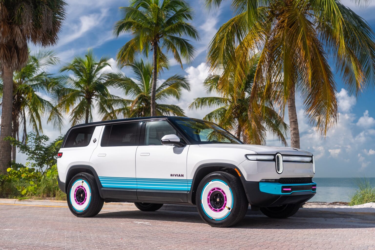 Rivian Unveils $134,990 R1S Quad Miami Edition in Ultra-Limited Run