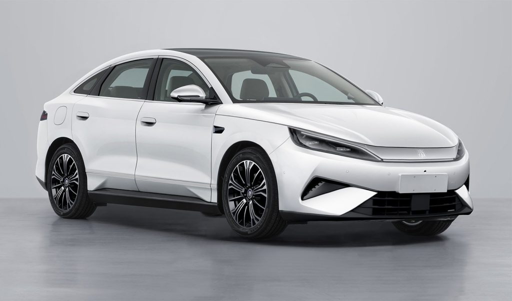 BYD Files Qin Max Electric Sedan With Up to 240-kW Power for China Market Approval