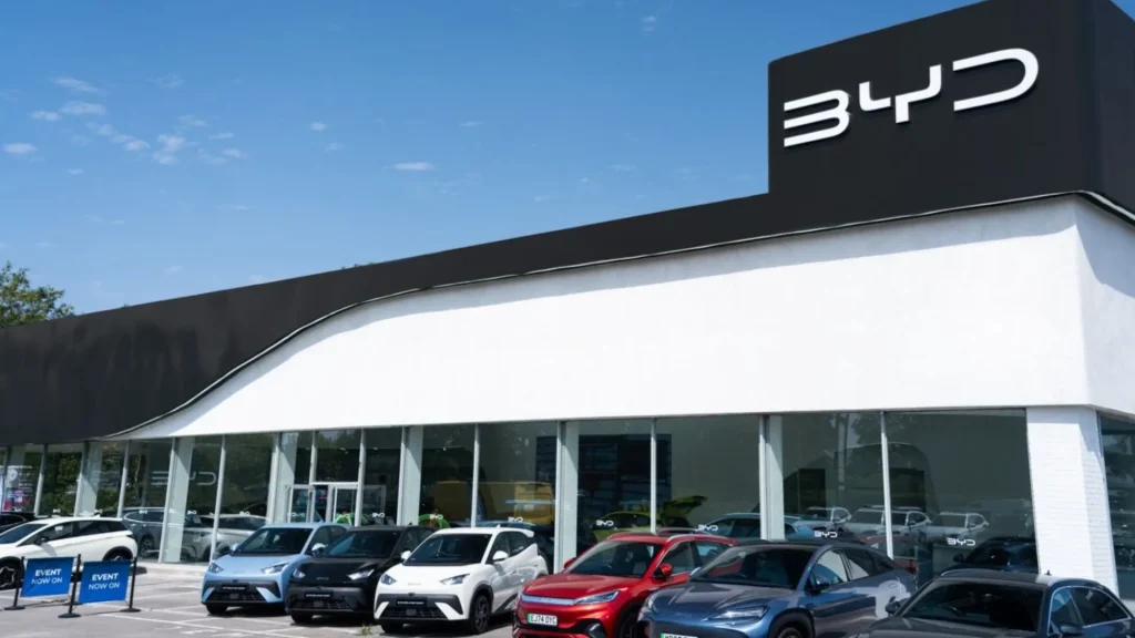 BYD UK Expands Dealership Network to 125 Sites as Demand for New Energy Vehicles Grows
