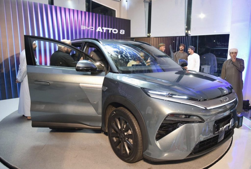 BYD Launches Hybrid Tang L SUV in Middle East Under Atto 8 Name