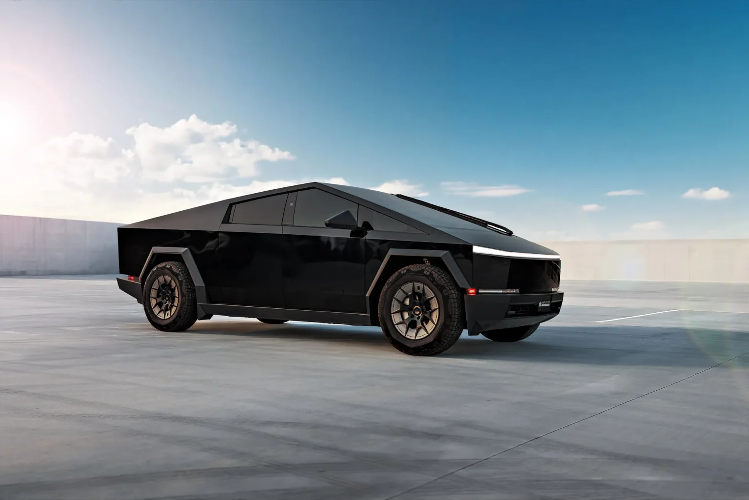 Unplugged Performance Unveils 20-Inch UP-RW Cyber Road Warrior Wheel for Tesla Cybertruck