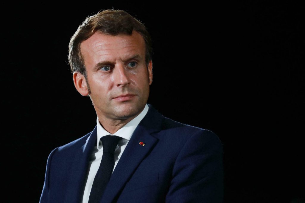 Macron Backs ‘European Preference’ for EVs as EU Reviews Auto Rules