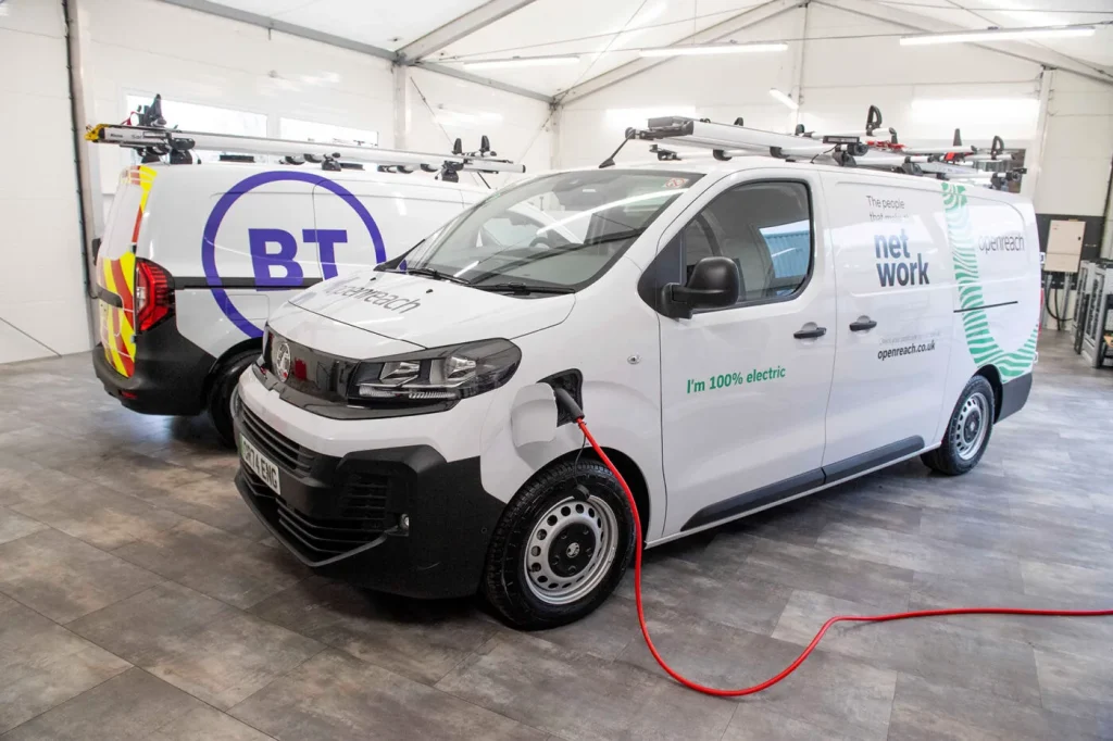 Openreach Adds 6,000th Electric Vehicle to U.K. Fleet as Zero-Emissions Deadline Approaches