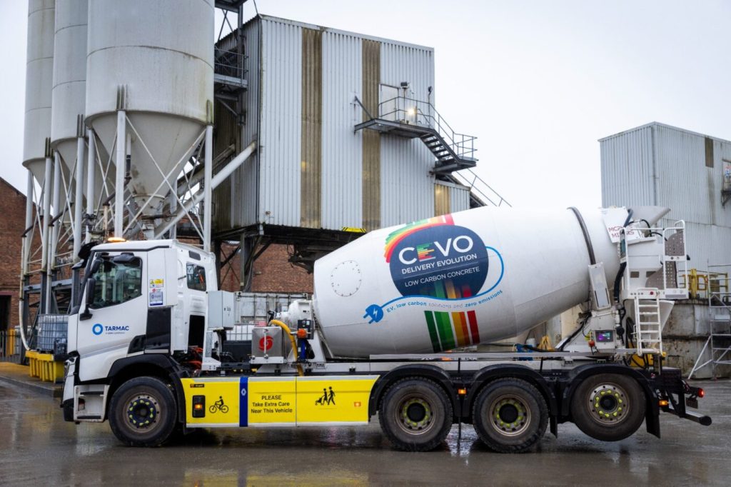Tarmac to Deploy Electric HGV Fleet and Charging Network for UK Construction Logistics