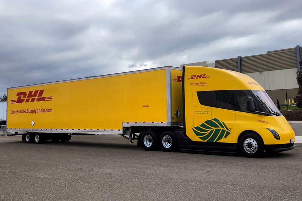 DHL Supply Chain Puts First Tesla Semi Into Service After U.S. Pilot Programme