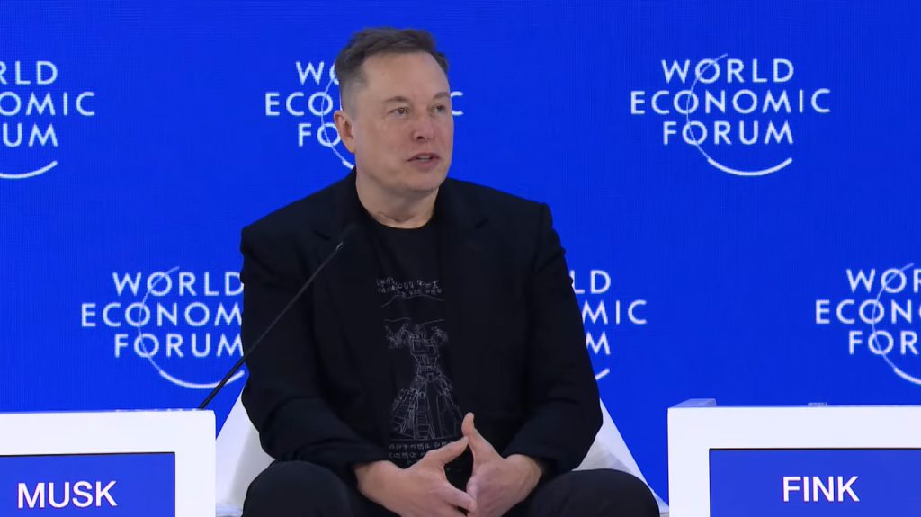 Elon Musk Davos