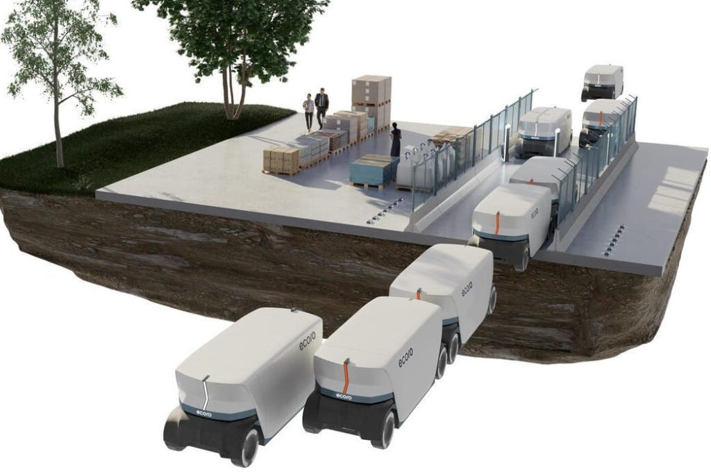 German Research Project Explores Virtual Lanes for Automated Logistics Vehicles