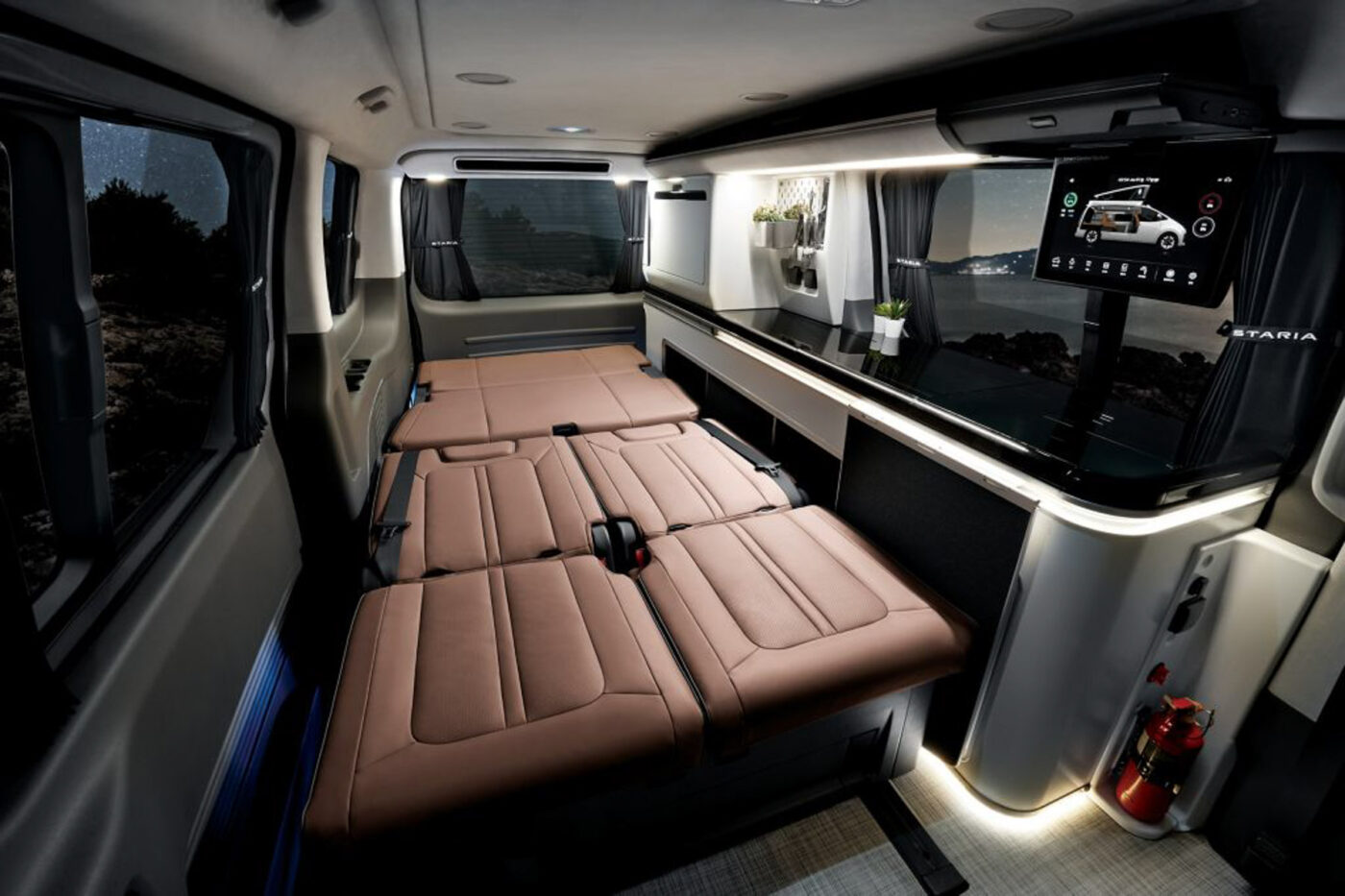 Hyundai Unveils Staria Camper Concept as It Tests Demand for Electric Campervans in Europe