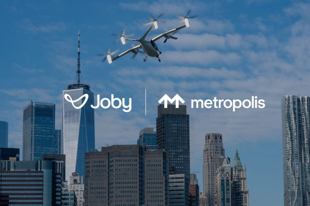 Joby Aviation Partners With Metropolis to Develop U.S. Vertiport Network