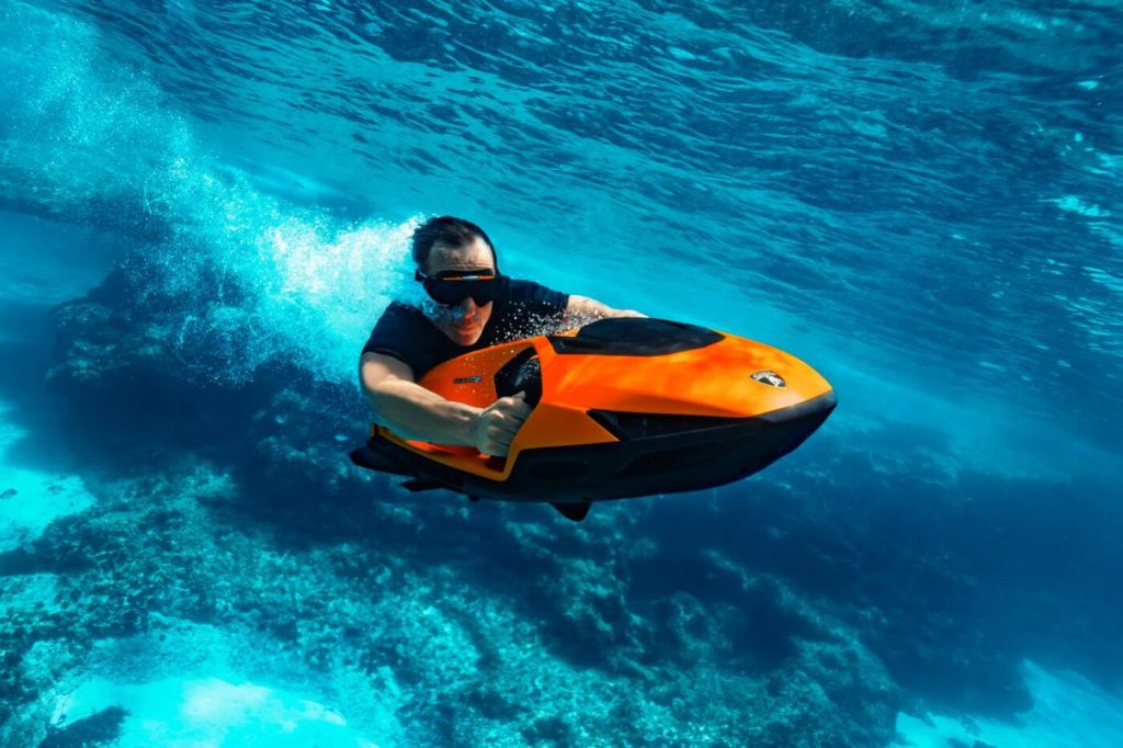 Lamborghini-Branded SEABOB Targets Superyacht Market With Electric Water Toy Lamborghini-Branded SEABOB Targets Superyacht Market With Electric Water Toy
